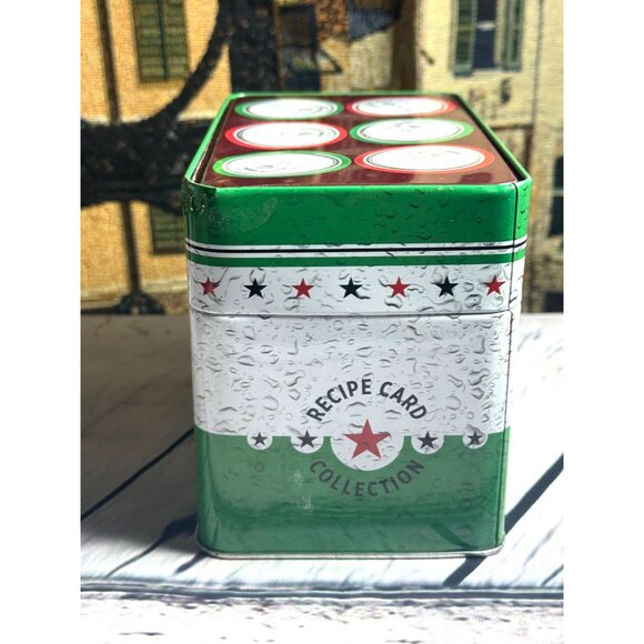 Cooking With Beer Recipe Card Tin Box With Metric Conversion Chart - Picture 3 of 6